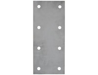 Buyers Products 1 in. Trailer Nose Plate for Mounting Drawbar, Accepts Standard 4-1/2 in. Square Bolts