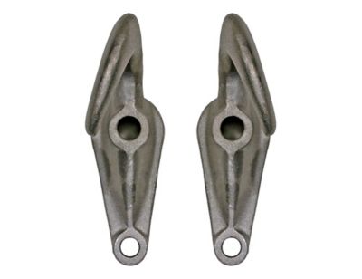 Image showing  Plain Finish Drop Forged Towing Hook Pairs