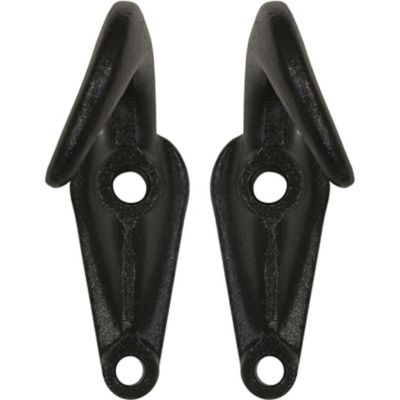 Buyers Products Black Powder-Coat Drop Forged Towing Hook Pairs