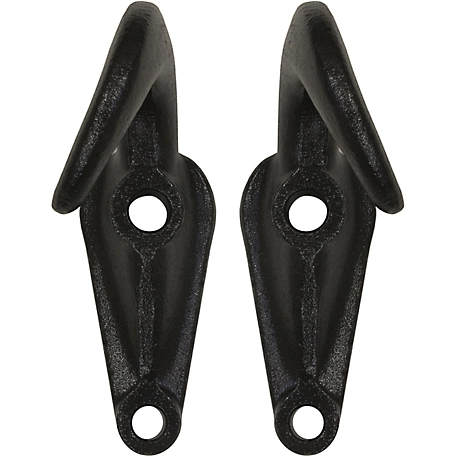Buyers Products Black Powder-Coat Drop Forged Towing Hook Pairs
