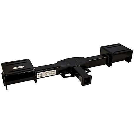 Buyers Products 2 in. 10,000 lb. Capacity Class Service Body Short Trailer Hitch Receiver, Fits 2 in. Hitch Accessories