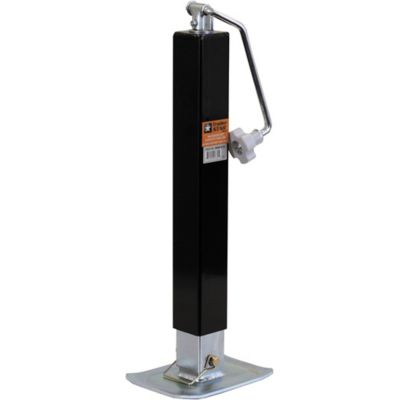 Buyers Products 7,000 lb. 2-1/2 in. Top Wind Square Tube Trailer Jack