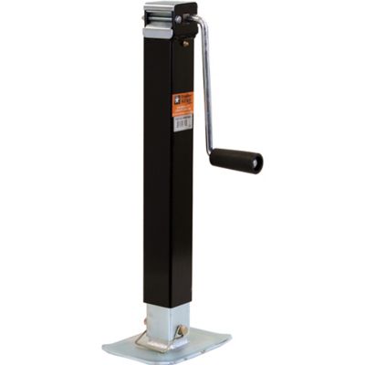 Buyers Products 7,000 lb. 2-1/2 in. Side Wind Square Tube Trailer Jack, 0091340