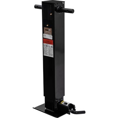Image showing  12,000 lb. Capacity Static Capacity 12 in. Heavy-Duty Side-Pin 4 in. Square Trailer Jack, 91410