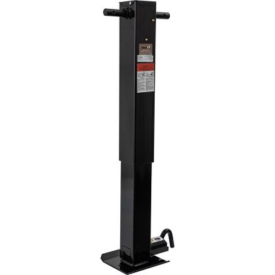 Image showing  12,000 lb. Capacity Static Capacity 12 in. Heavy-Duty Side-Pin 4 in. Square Trailer Jack, 91410