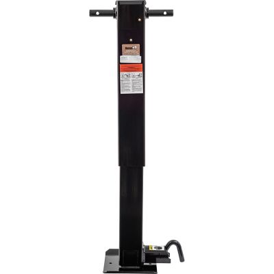 Image showing 5 th Buyers Products 12,000 lb. Capacity Static Capacity 12 in. Heavy-Duty Side-Pin 4 in. Square Trailer Jack, 91410