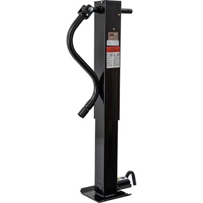 Image showing 5 th Buyers Products 12,000 lb. Capacity Heavy-Duty Side-Pin 4 in. Square Jack with Handle, 12 in. Side Pin