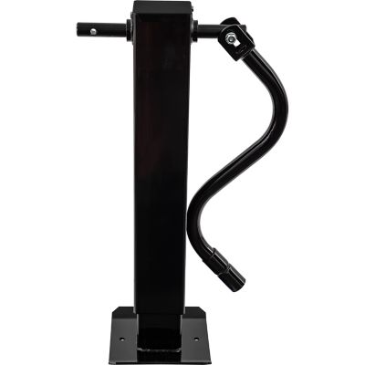 Image showing  12,000 lb. Capacity Heavy-Duty Front Pin 4 in. Square Jack with Handle, 12 in. Front Pin