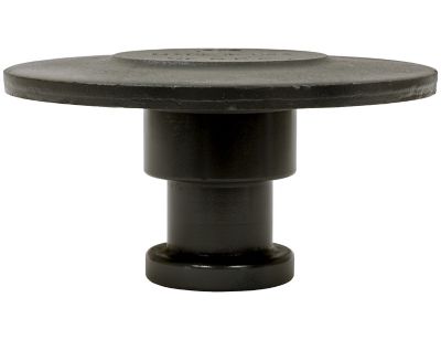 Image showing  Forged SAE Trailer King Pins, 2 in., 1/4 in. Bolster Plate, Weld On