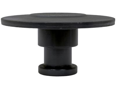 Image showing  Weld-On Forged SAE Trailer King Pins with 3/8 in. Bolster Plate, 2 in.