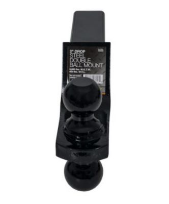 Image showing  2 in. Receiver Towing Ball Mount with 2 in. and 2-5/16 in. Ball, 2 in. Drop, 6,000 lb. Capacity, Black