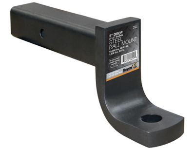 Image showing  2.5 in. Receiver Hitch Ball Mount, 3 in. Drop, 12,000 lb. Capacity