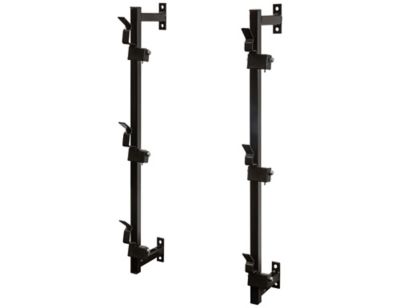 Buyers Products 3-Position Snap-In Steel Trimmer Rack for Enclosed Landscape Trailers