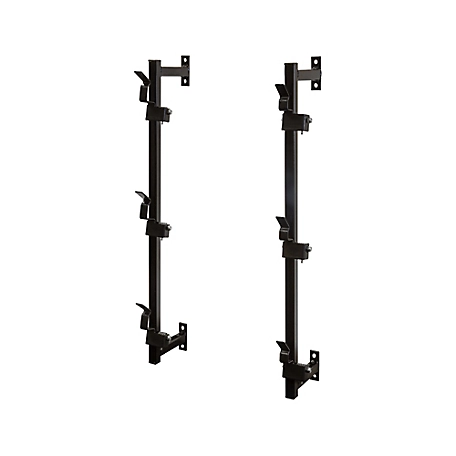 Buyers Products 3-Position Snap-In Trimmer Rack for Enclosed Landscape Trailers