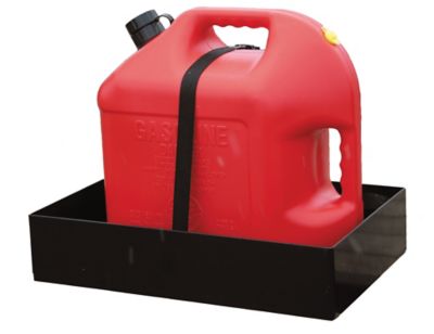 Image showing  5 gal. Gas Container Rack for Open/Enclosed Landscape Trailers