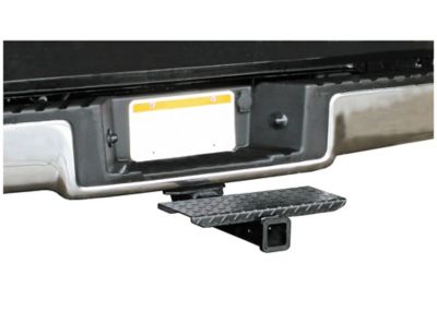 Image showing  12 in. Trailer Hitch Extension with Step