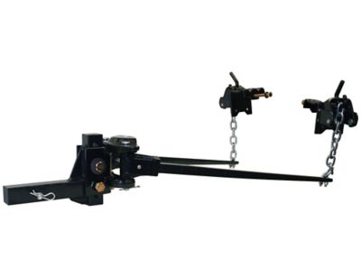 Buyers Products Weight Distributing Hitch, Trunnion Bar, Black Powder-Coat