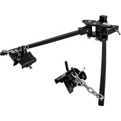 Image showing  2 in. 12,000 lb. Capacity Weight Distributing Hitch, Trunnion Bar, Black Powder-Coat