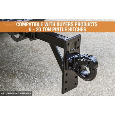 Image showing  6-Position Pintle Hook Mount with 14 in. Shank