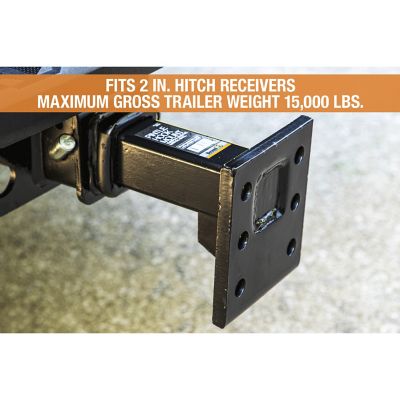 Image showing 5 th Buyers Products 2-Position Pintle Hook Mount with 10 in. Shank