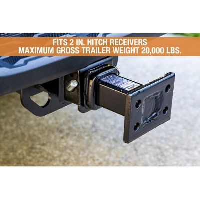 Image showing  1-Position Pintle Hook Mount with 8 in. Shank