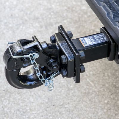 Image showing 8 th Buyers Products 1-Position Pintle Hook Mount with 8 in. Shank