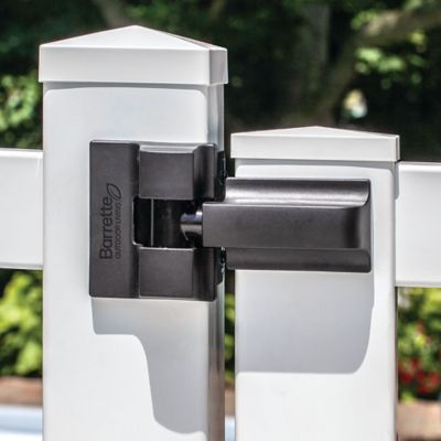 Image showing  Heavy-Duty Modern Wrap Hinges, Black, Steel, 2 pc.