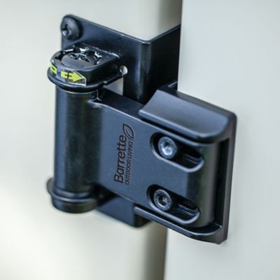 Image showing  Standard Wrap Hinge Pair, Black Stainless Steel, 73014252