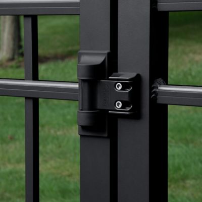 Image showing  Standard Wrap Hinge Pair, Black Stainless Steel, 73014252