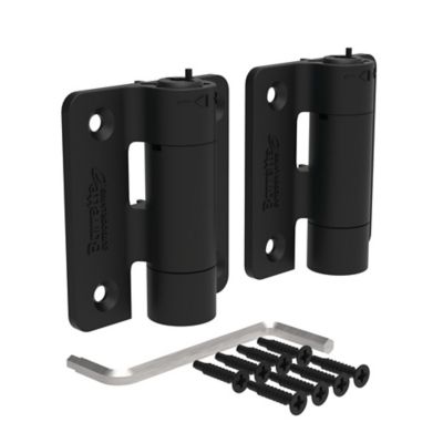 Image showing  Compact Aluminum Butterfly Hinge Kit, Black, 73024441