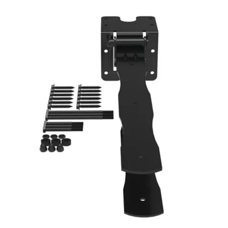 Barrette Outdoor Living Heavy Duty Strap Hinge Black Gate Hardware