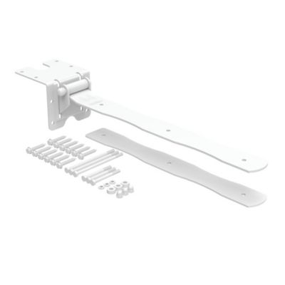 Barrette Outdoor Living Heavy-Duty Strap Hinge, White, 73014323