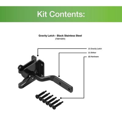 Image showing  Gravity Latch, Stainless Steel, 73014251
