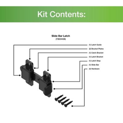 Image showing  Slide Bar Latch