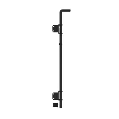 Barrette Outdoor Living 24 in. Heavy-Duty Drop Rod, Black, 73014305