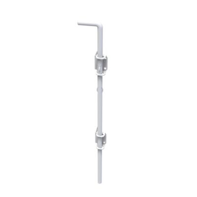 Image showing  24 in. Heavy-Duty Drop Rod, White