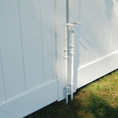 Image showing  24 in. Heavy-Duty Drop Rod, White