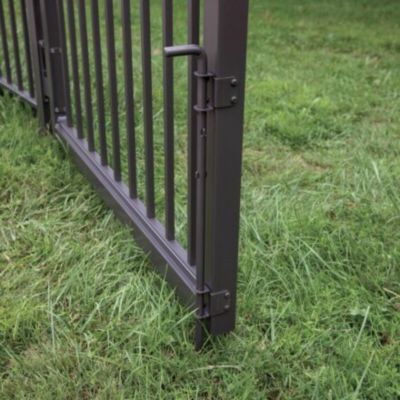 Image showing 6 th Barrette Outdoor Living 36 in. Heavy-Duty Drop Rod, Black