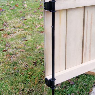 Image showing  36 in. Heavy-Duty Drop Rod, Black Stainless Steel