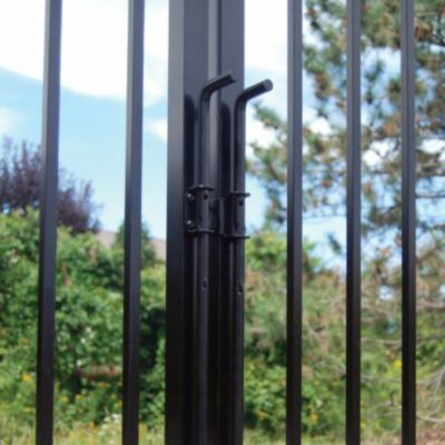 Image showing 6 th Barrette Outdoor Living 36 in. Heavy-Duty Drop Rod, Black Stainless Steel
