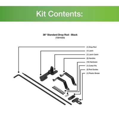 Image showing  36 in. Standard Drop Rod, 73014303
