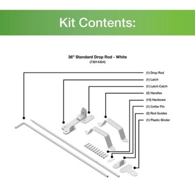 Image showing  36 in. Standard Drop Rod, 73014303
