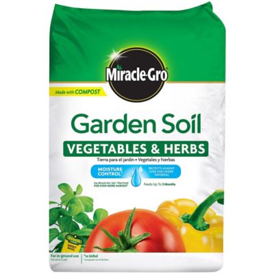 Miracle Gro Garden Soil For Vegetables And Herbs 1 5 Cu Ft At Tractor Supply Co