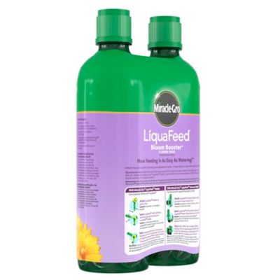 Image showing 6 th Miracle-Gro 16 oz. 400 sq. ft. LiquaFeed Bloom Booster Flower Food, 2 pk.