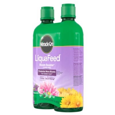 Image showing 7 th Miracle-Gro 16 oz. 400 sq. ft. LiquaFeed Bloom Booster Flower Food, 2 pk.