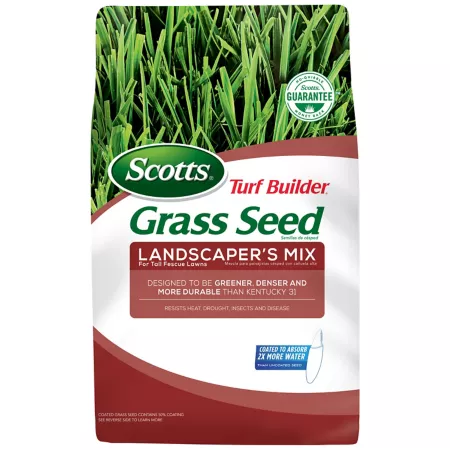 Scotts Turf Builder Landscape Grass Seed Mix 7 lb 1 750 sq ft for Tall Fescue Lawns Grass Seed