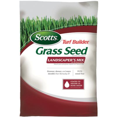 Scotts Turf Builder Grass Seed Landscapers Mix for Tall ...