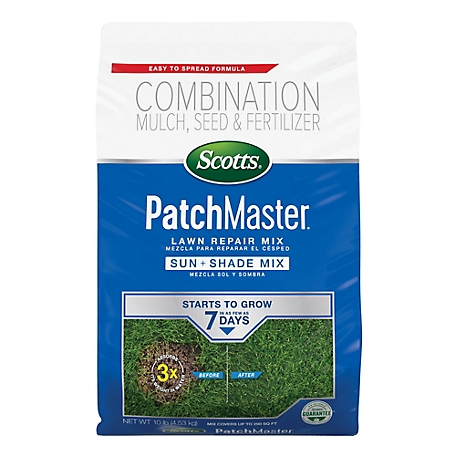 Scotts 10 lb. PatchMaster Lawn Repair Mix Sun and Shade Grass Seed Mix