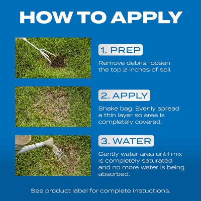 Image showing  10 lb. PatchMaster Lawn Repair Mix Sun and Shade Grass Seed Mix