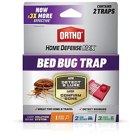 Ortho Home Defense Max Bed Bug Trap, 2-Pack